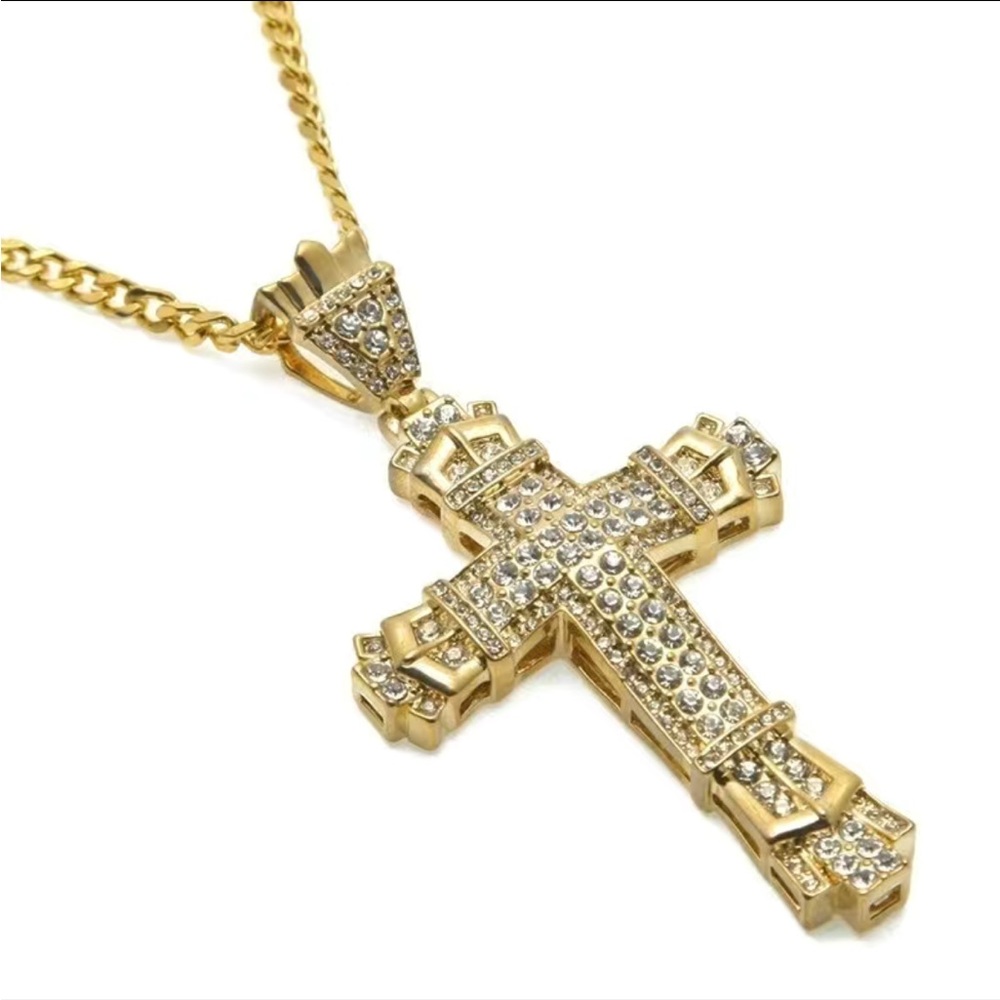 Golden Cross Necklace